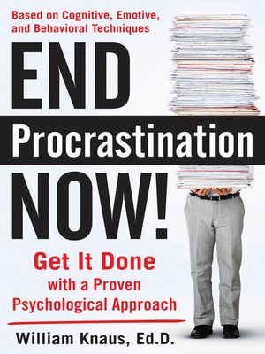 cover image of End Procrastination Now!